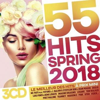 55 Hits Spring 2018 [3CD] 2018 торрентом