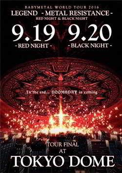 BabyMetal - Live at Tokyo Dome - Red Night & Black Night 2018 торрентом