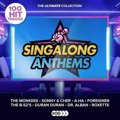 100 Hit Tracks Ultimate Singalong Anthems [5CD] 2020 торрентом