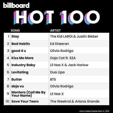 Billboard The Hot 100 [04.09.2021] 2021 торрентом