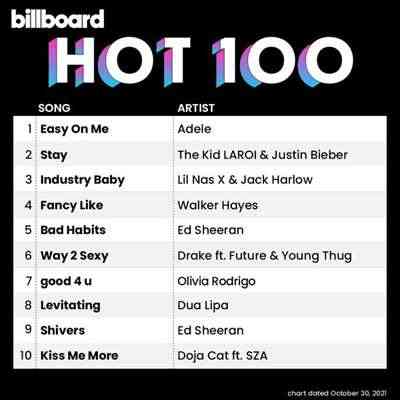 Billboard Hot 100 Singles Chart [30.10] 2021 торрентом