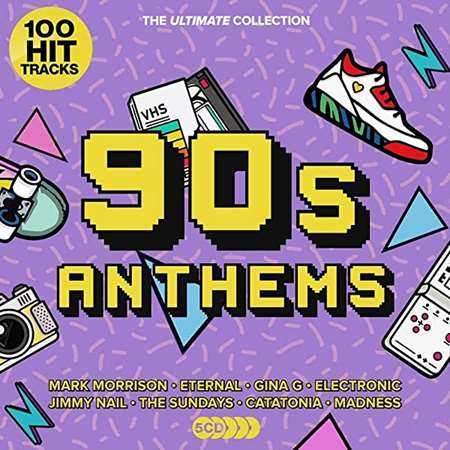 100 Hit Tracks The Ultimate Collection: 90s Anthems [5CD] 2022 торрентом