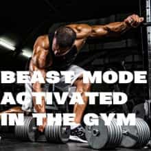 Beast Mode Activated in the Gym